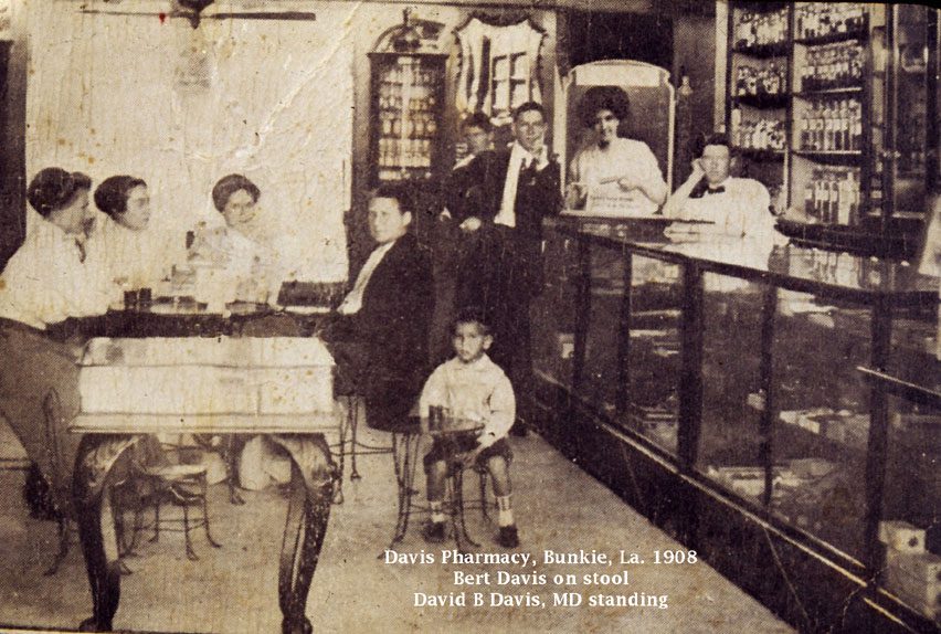 David B Davis pharmacy 1908