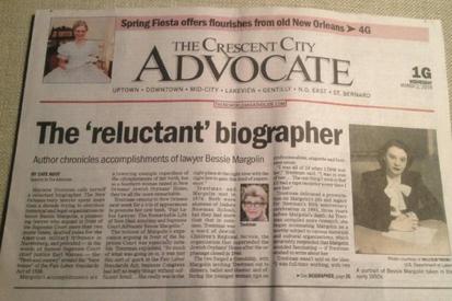 The Crescent City Advocate newspaper.