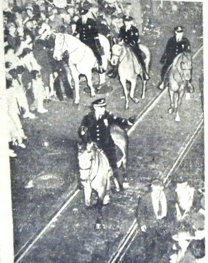 Joseph Sonnenberg leading parade 1946