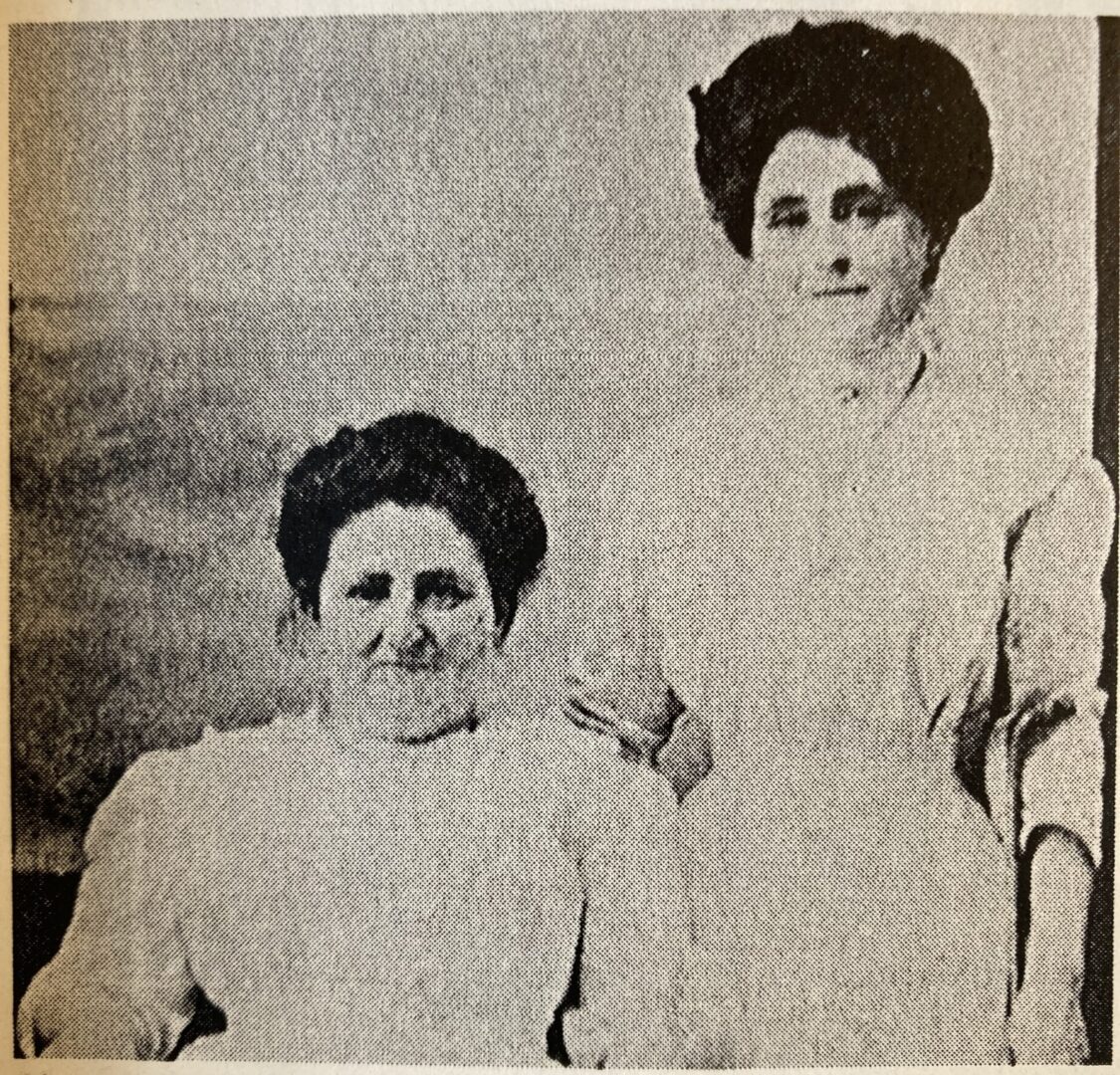 Eliska and Bella Loeb, c. 1910