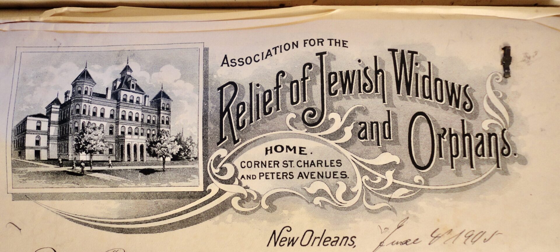 Home letterhead 1905