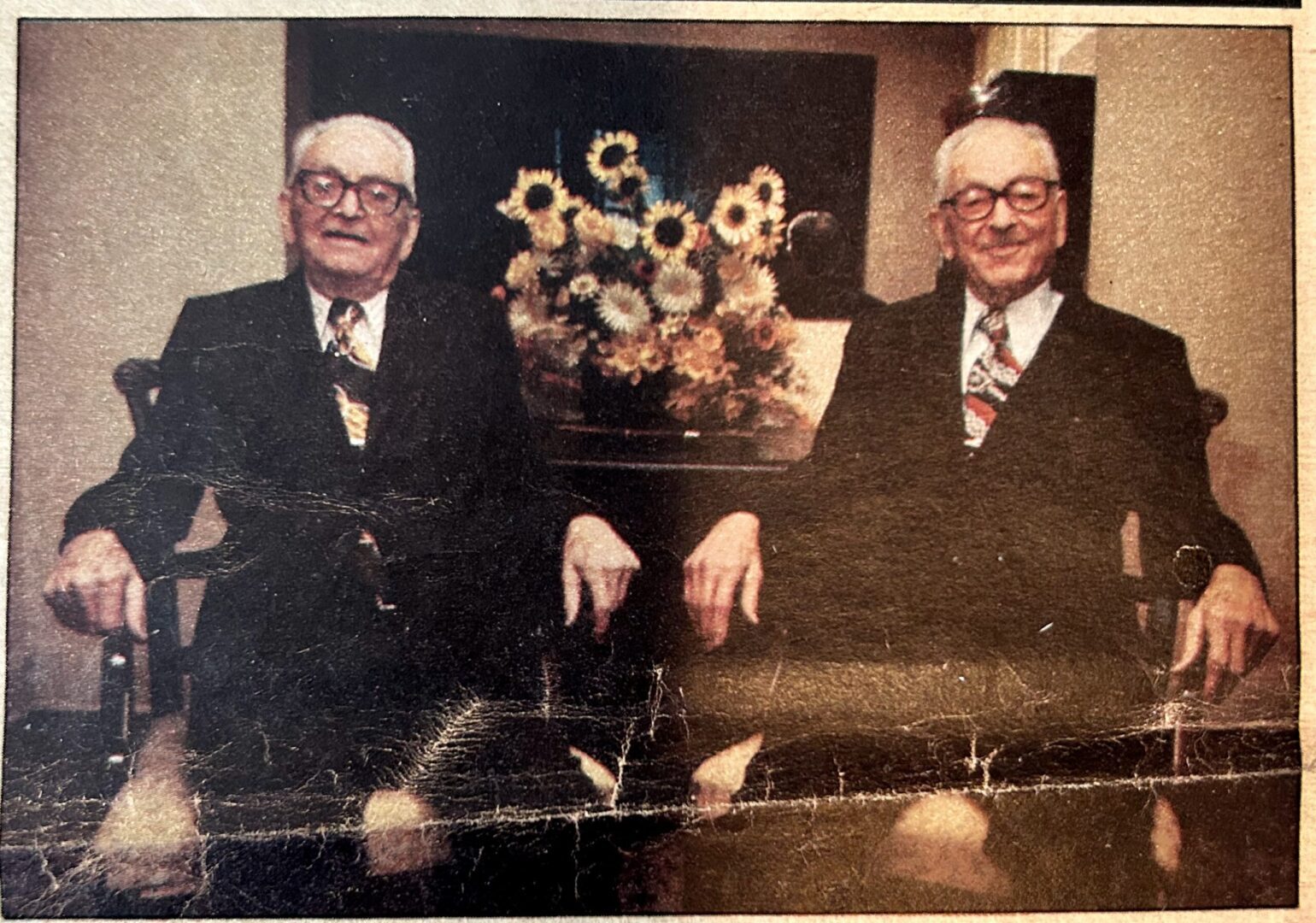 Rudy & Joe Bernstein, 1983 (age 90)