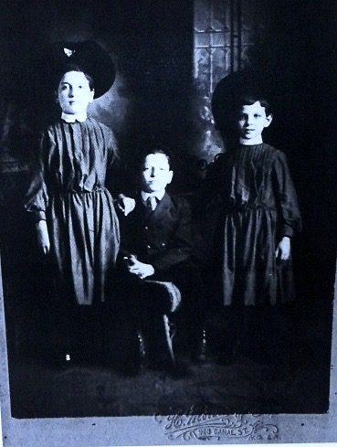 Clausner siblings, c. 1903