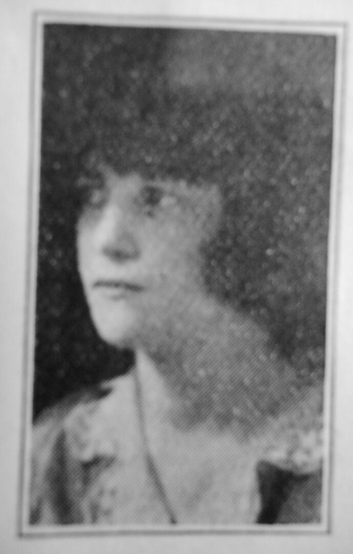 Josephine Swartzkopf, 1921 Newman Pioneer