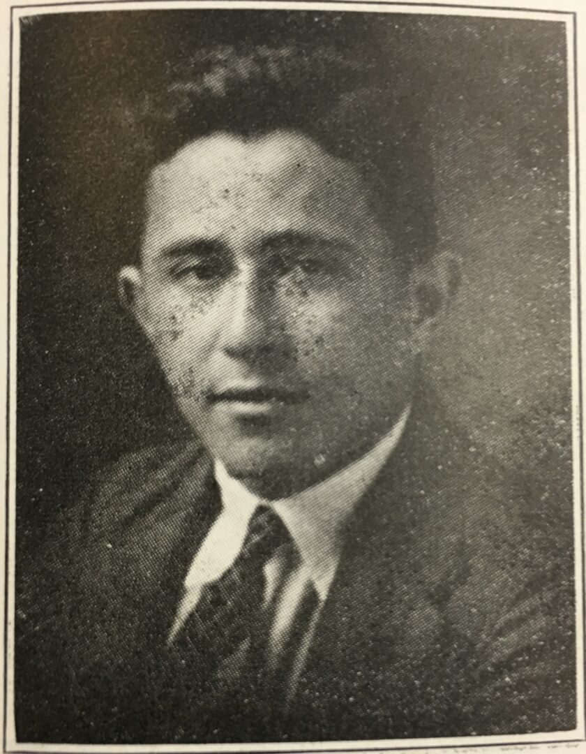 Max Mendelsohn, Newman Pioneer, 1919