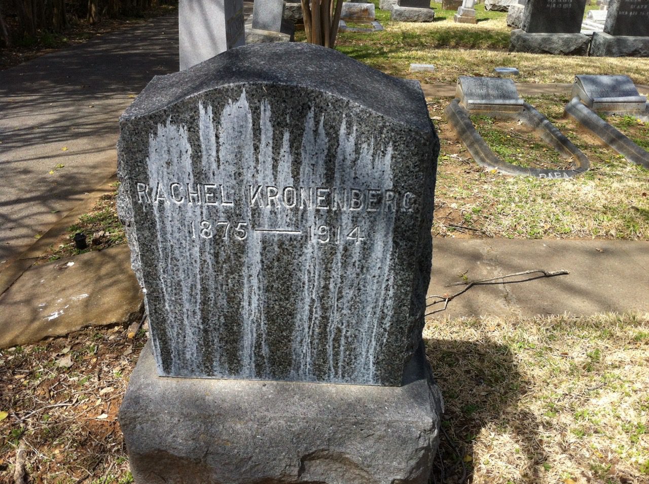 Rachel Yonack Kronenberg headstone