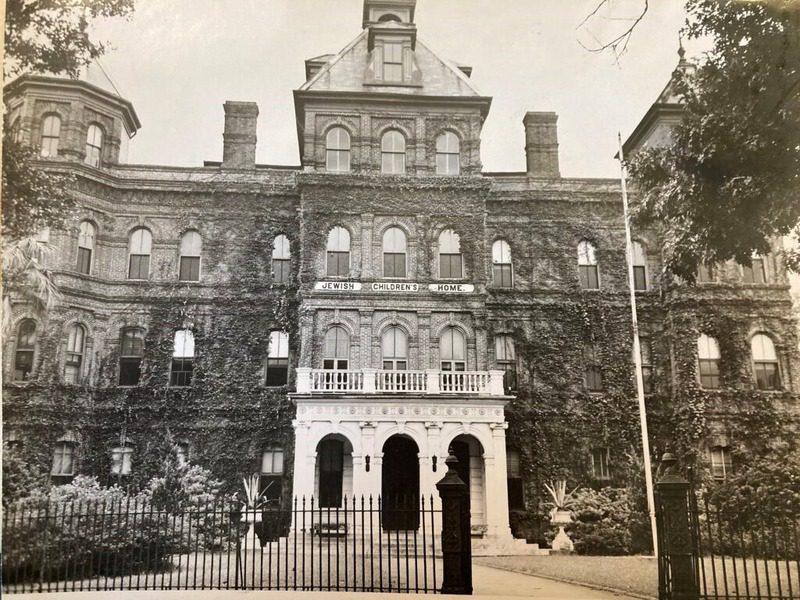 The Home on St. Charles Avenue in black and white