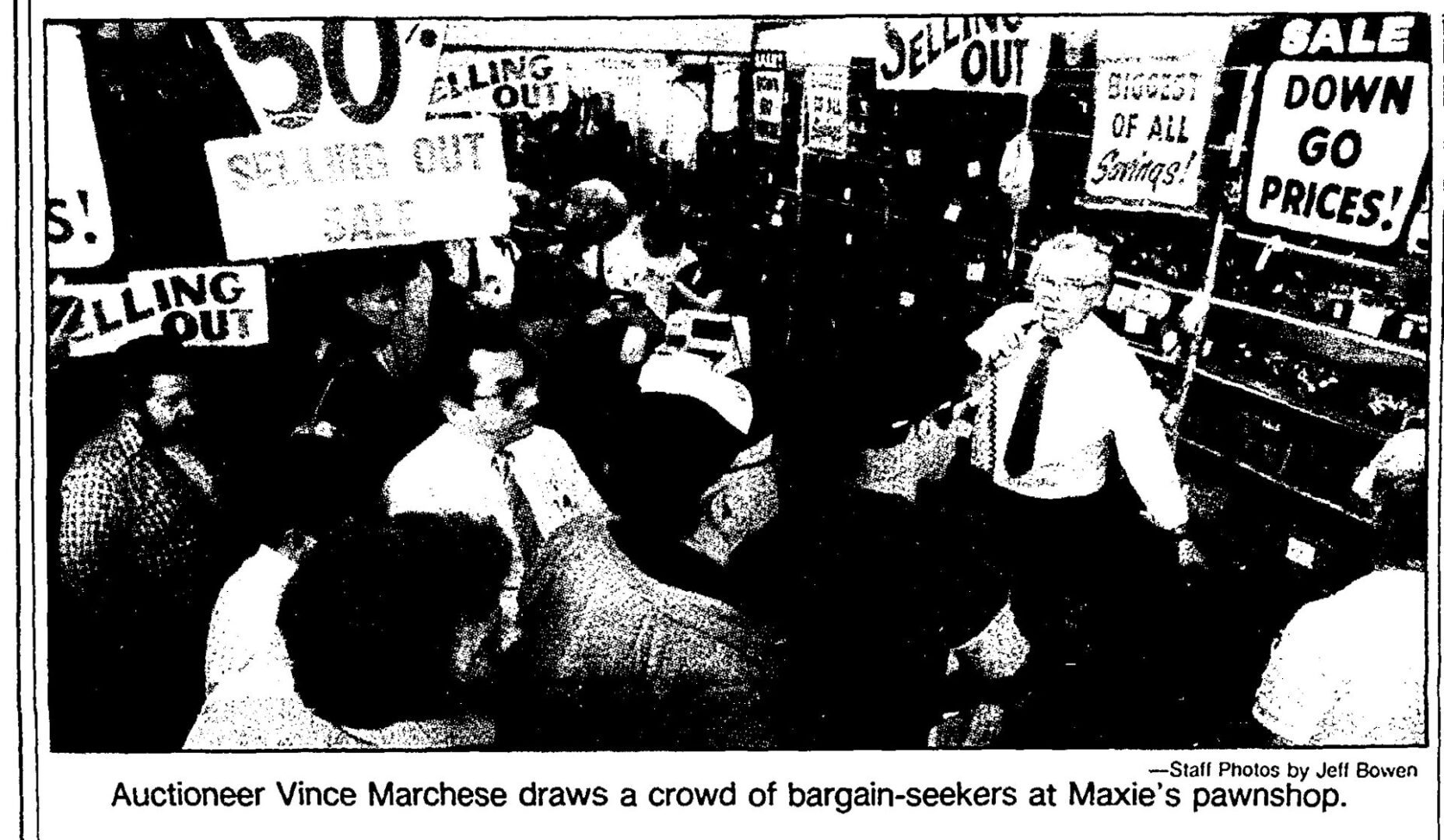 "Bye-bye Maxie," Arkansas Gazette, April 29, 1988