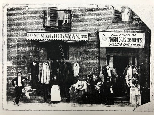 Minna Glucksmann's Costume Shop, undated.