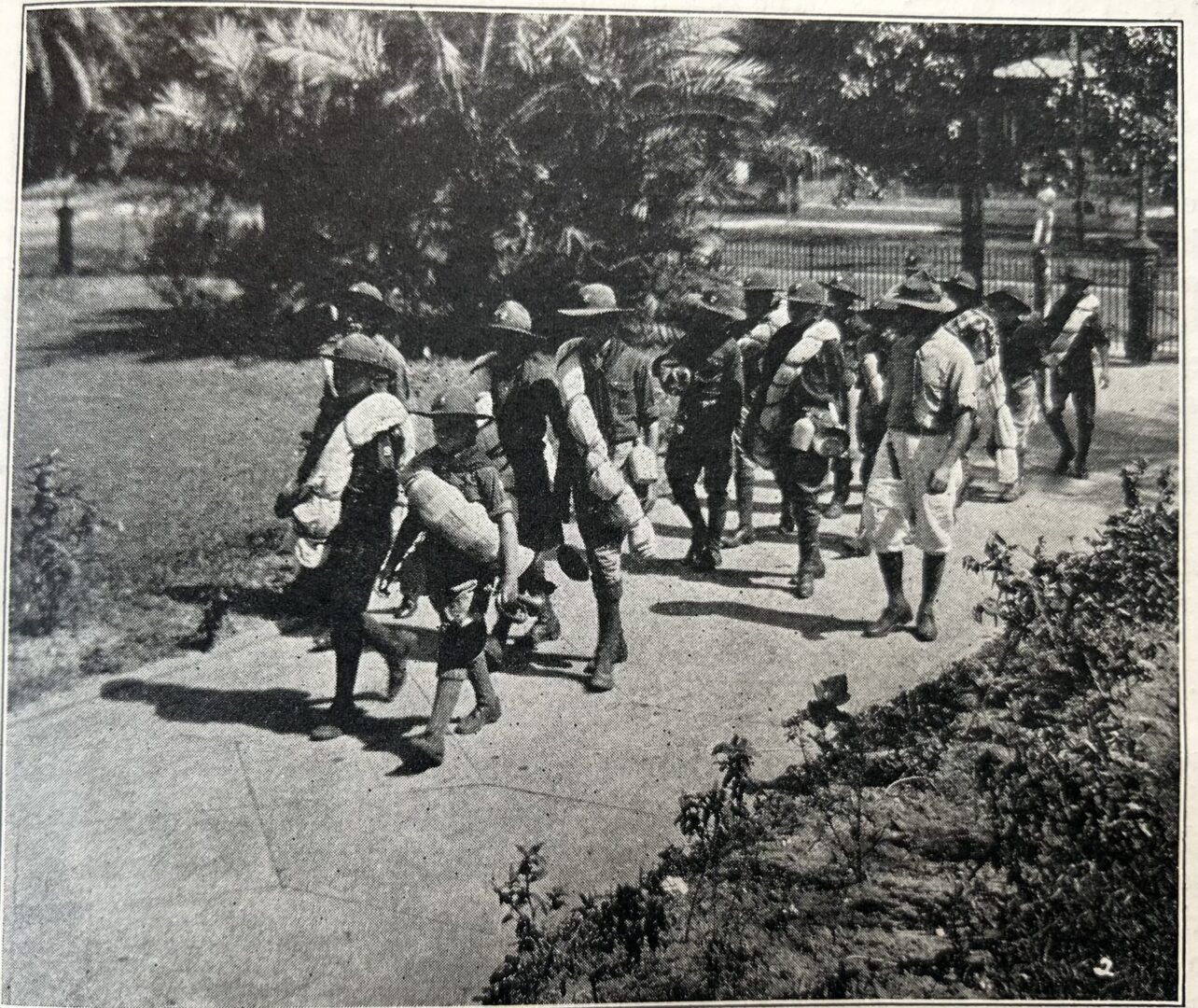 Boy Scout Troop, Golden City Messenger August 1927