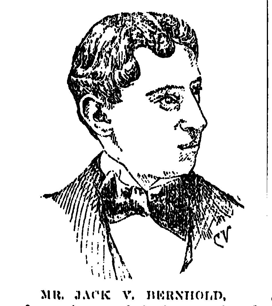 Jack V. Bernhold, Jan. 11, 1897, Picayune