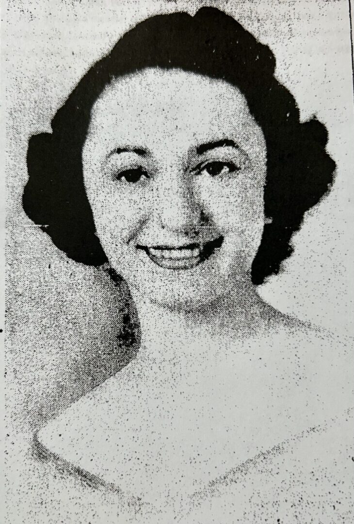 Dorothy Rosenbaum Portnoy, 1939