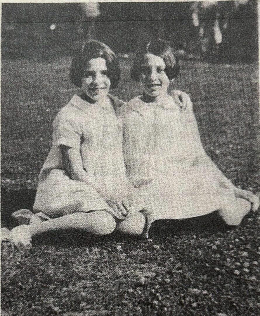 Helen, left, and Ruth Eldrich