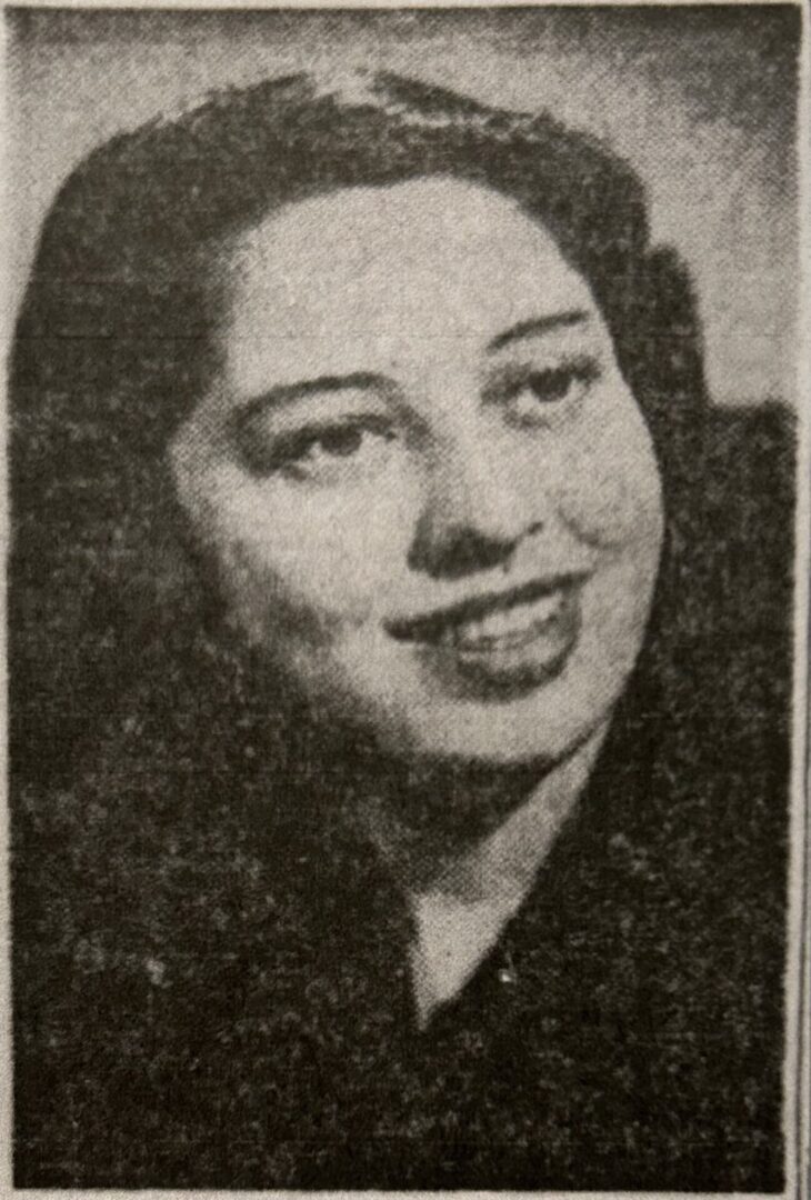 Ruth Eldrich Roth, 1948