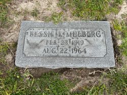 Bessie Karp Mulberg, from Find A Grave