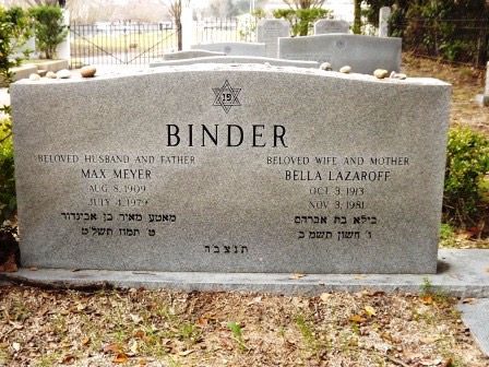 Balla Lazaroff Binder, Find a Grave