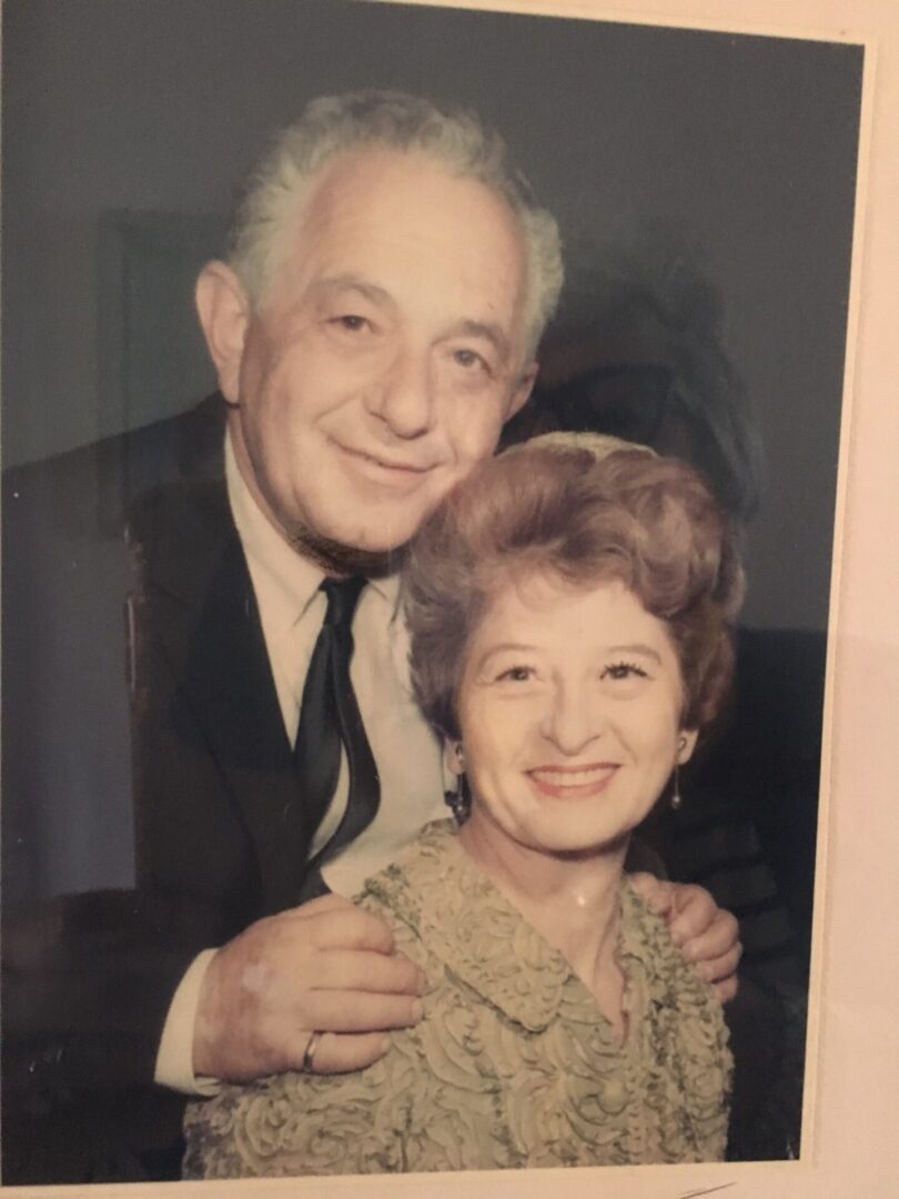 Ida Beerman Garonzik and her husband Sylvan Garonzik