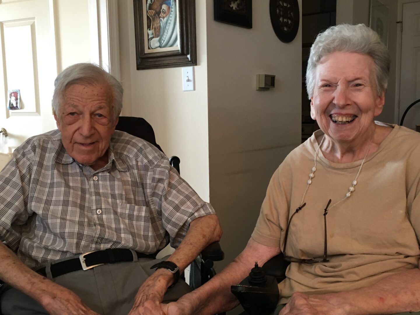 Sam & Gert Levitan, 2017. Photo by author.