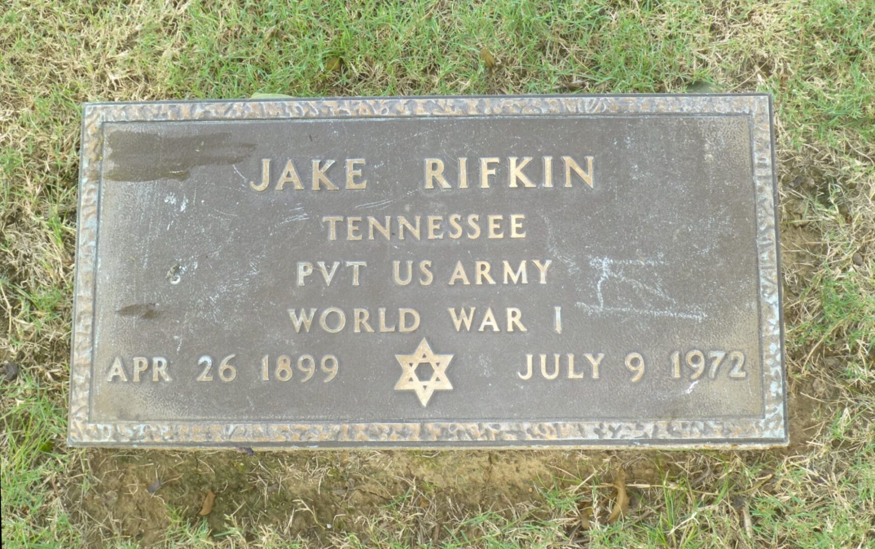 Jake Rifkin, Find A Grave