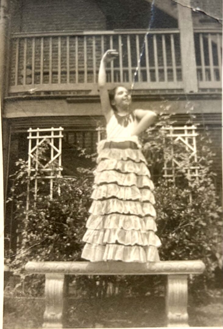 Hannah Golden in Nutcracker costume