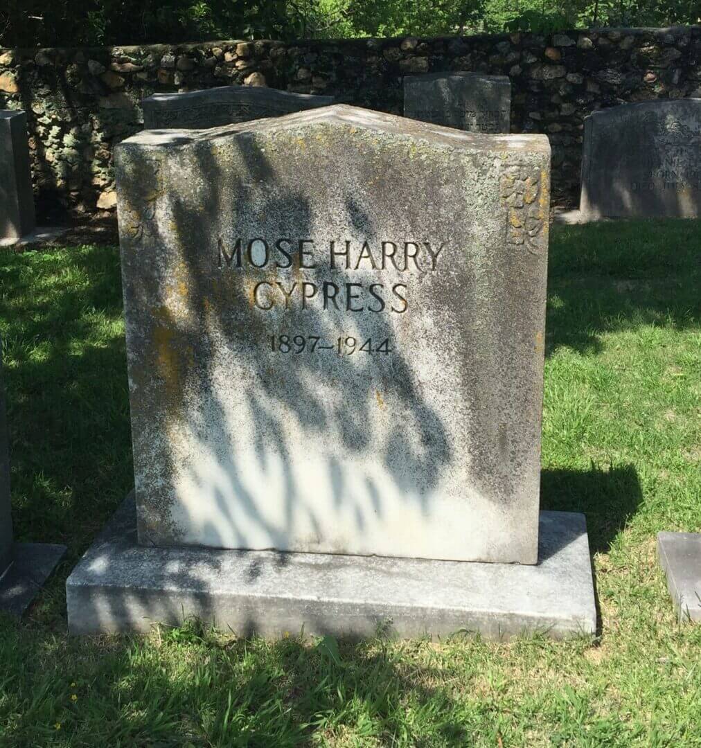 Moses Harry Cypress. Find A Grave.