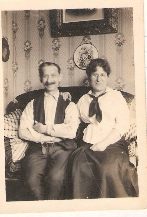 Louisa Lulu Adler and husband, Henry